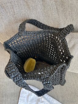 Unisex letní taška Prada, model logo crochet tote - 6