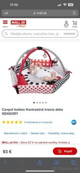 Kontrastná hracia deka - 6
