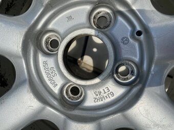 Disky VW Polo Vento Golf III 4x100 + zimné pneu 185/60R14 - 6