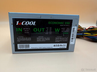 Predám použitý zdroj do počítača 1stCool Economic 350 350W. - 6
