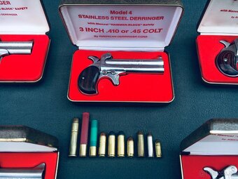 Moderný nerezový Derringer .357 Magnum / .38 Special - 6