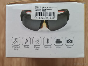 Inteligentné slnečné okuliare, smart glasses, HD kamera - 6