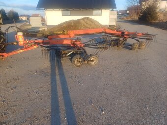 Zhrnovač sena, zhrabovač, riadkovač, dvojrotorovy 6m - 6