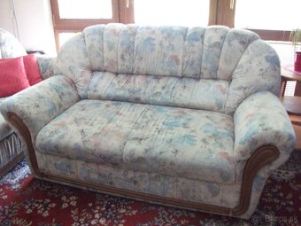 Kreslo s drevom-Dvojkreslo, 2xThon" a vianočný stromček - 6