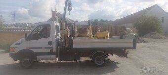 Iveco daily do 3.5 t 3stranny vyklapač hydraulic ruka - 6