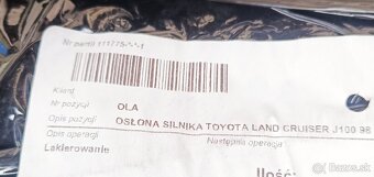 Toyota Land Cruiser J100 A/T 4.2 ochrana podvozku - 6