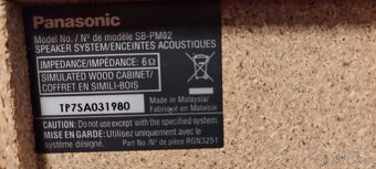 Predám mini systém Panasonic SC-PM250 - 6