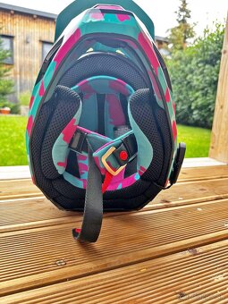 FOX prilba V1 Nuklr teal - 6