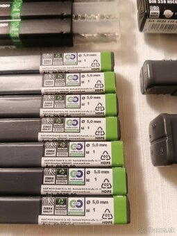 Origo zabalené vrtáky wurth do kovu Hsco DIN 338 rôzne rozme - 6