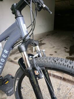 Horský bicykel EXPL 50 tmavosivý veľkosť S - 6