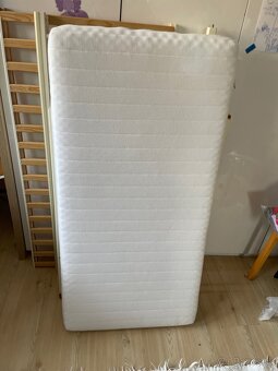 Detská postieľka s hojdacím mechanizmom / kolíska 120x60 - 6