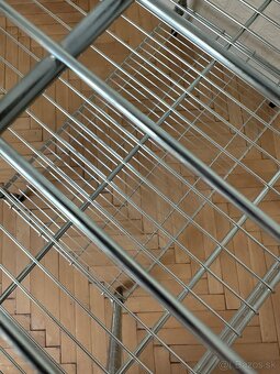 Ikea OMAR Policový diel galvanizované 92x50x94cm - 6