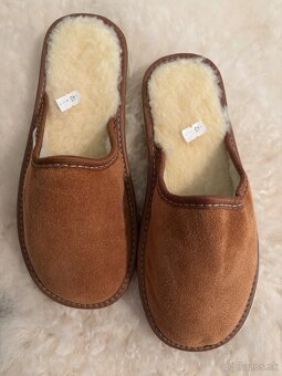 Dámske zateplené papuče - 6