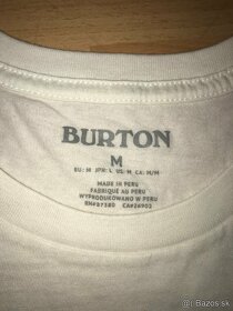 TRIČKO BIELE zn. BURTON veľ. M + darček - 6