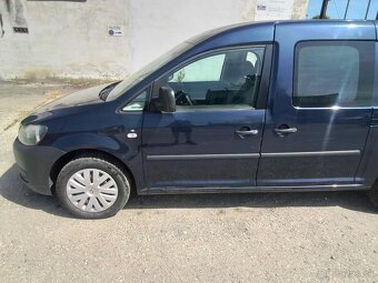 Predám VW Caddy Maxi 1.6TDi, 75kw, manuál 5 stup - 6