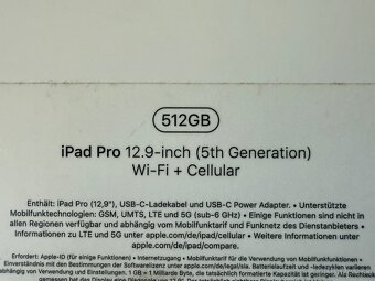 PREDAM/ VYMENIM IPAD PRO 12,9 M1 512GB + PENCIL 2 / FOLIA - 6