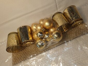 VIANOČNÁ SADA NA 4 ČAJOVÉ SVIEČKY - 6