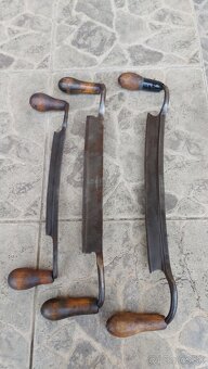 Stary obojručný nôz značený. - 6