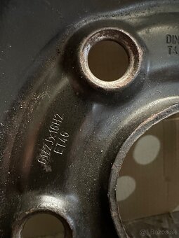 Originál VW/SKODA/SEAT/AUDI plechové disky 5x112 r16 - 6