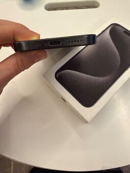 IPhone 15 pro, black titanium 512GB - 6