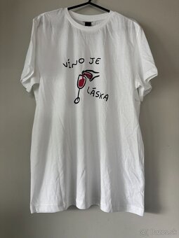 tričko - víno ne láska S - 6
