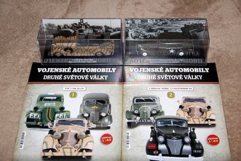 Vojenské Automobily 2. sv. vojny DeAgostini 1:43 - 6