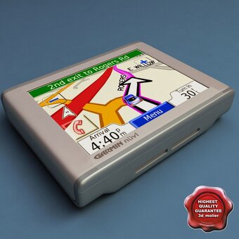 GARMIN NUVI 300 GPS TIR navigácia s mapou pre rok 2025. - 6