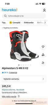 Moto Topánky - ALPINESTARS SMX-6 v2 - 6