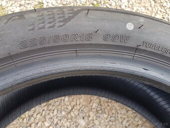 225/50 r18 letné pneumatiky 4ks Bridgestone DOT2020 - 6