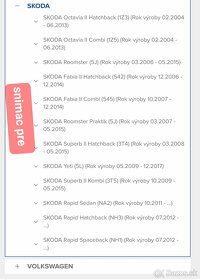 Snimač otačok pre Audi,Skoda,Seat,VW - 6