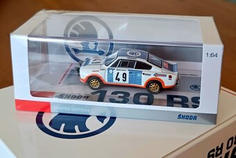 Škoda 130 RS rally Monte Carlo 1977 - model, nový - 6