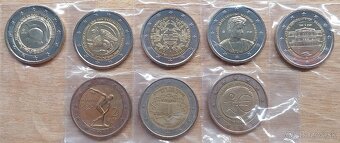 Pamätné 2 EURO - UNC + OBEH - 6
