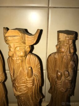 Drevené sošky. - 6