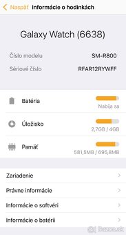 Predám hodinky Galaxy Watch - 6