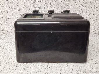 STAROŽITNÉ BAKELITOVÉ RÁDIO 》40-te roky 》 ELEKTRONKOVÉ RADIO - 6