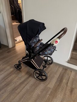 Dvojkombinacia Cybex Priam 3.0 + Rockit a zimný fusak - 6