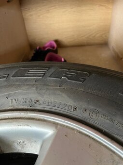 Predám disky s pneu bridgestone - 6