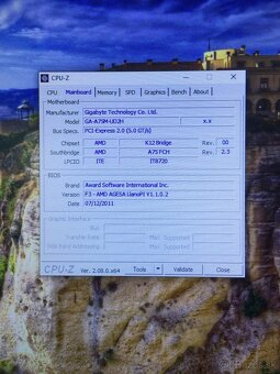 Gigabyte GA-A75M-UD2H+AMD A8 3870+4GB RAM - 6