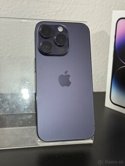 Predám Apple iPhone 14 PRO 256GB Deep Purple Bežné známky - 6