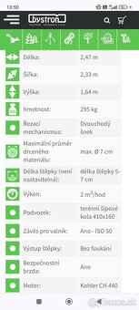 Drvič, štiepkovač konárov - 6