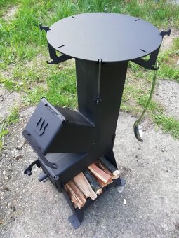 Prenosny zahradny gril Rocket Smart - 6