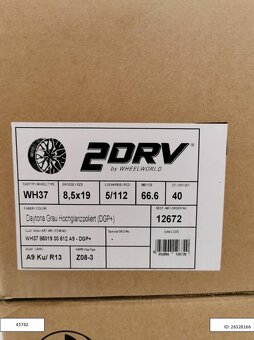 Audi A4,A6,A8,Q5,Q3 alu disky 8,5x19 ET40 5x112 1229 - 6
