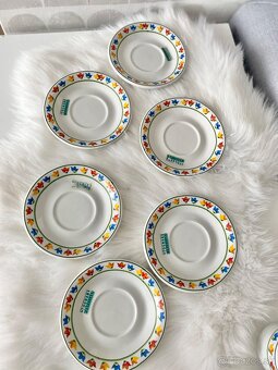 Retro taliansky porcelánový espresso set Tognana - 6