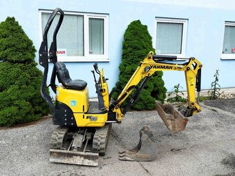 minibager Yanmar SV08, RV2020, Mth1490, rýpadlo (960kg) - 6