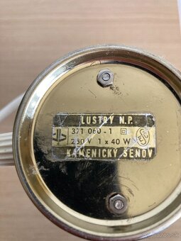 retro lampy - Elektrosvit, Lidokov, AKA, Drevo Humpolec. - 6