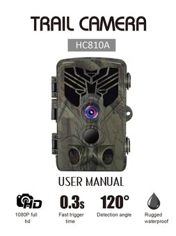 Predám fotopascu Suntek HC-810A - 6