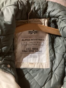 Zimna bunda Alpha industries velkost L - 6