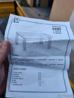 starozitny chromovy stolik - 6