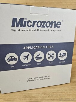 Microzone 6C mini RC vysielač + prijímač 2.4 GHz - 6