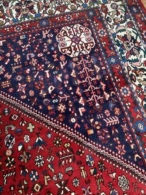 Luxusný ručne viazaný koberec Abadeh, top stav, 304x204 - 6